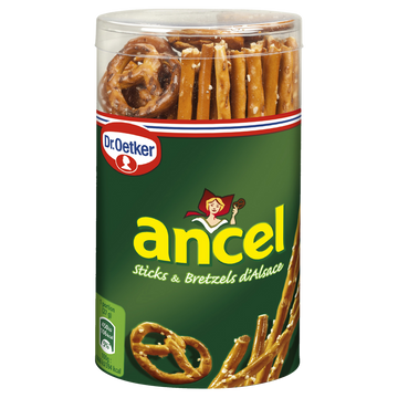 Mini assortiment sticks & bretzels d'Alsace DR OETKER, 137g
