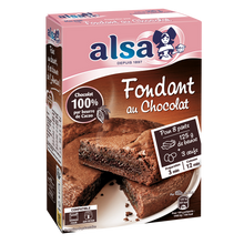 Préparation pour gâteau au chocolat Le Fondant de Mamie ALSA, 320g