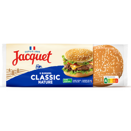 Pains Burger Classic Nature Sans Additifs JACQUETx6 - 350g