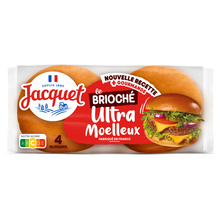 Burger ultra moëlleux brioche JACQUE 250G