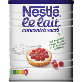 Lait Concentré Sucré Boite Nature NESTLE - 1kg