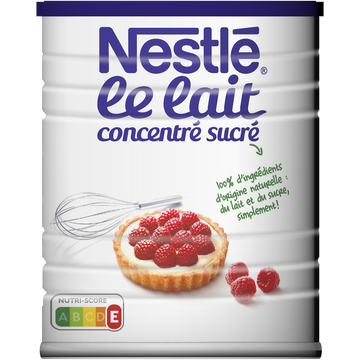 Lait Concentré Sucré Boite Nature NESTLE - 1kg