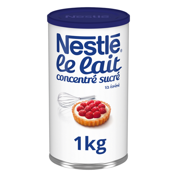 Lait Concentré Sucré Boite Nature NESTLE - 1kg