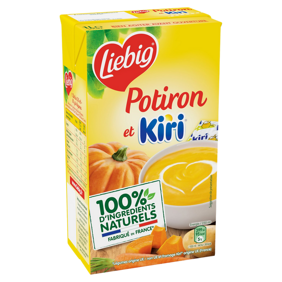 Soupe Doux Plaisirs potiron et kiri LIEBIG, 1l