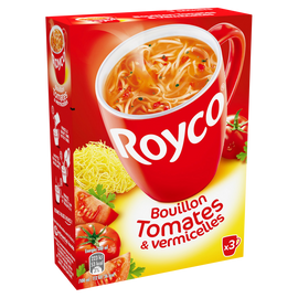 Bouillon de tomates et vermicelles ROYCO Minute soup' 60cl