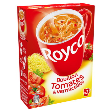 Bouillon de tomates et vermicelles ROYCO Minute soup' 60cl