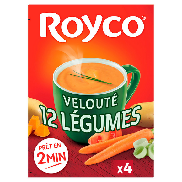 Velouté 12 légumes ROYCO étui 4 sachets 80cl