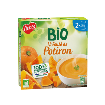 Soupe Velouté de potiron bio LIEBIG 2x30cl