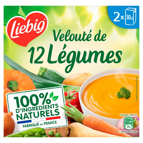 Velouté de 12 légumes LIEBIG 2x30cl