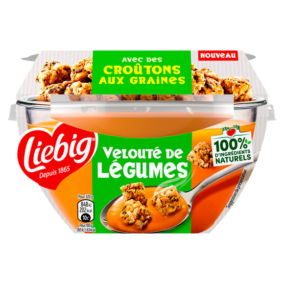 Velouté Légumes avec croûtons aux graines LIEBIG 320g