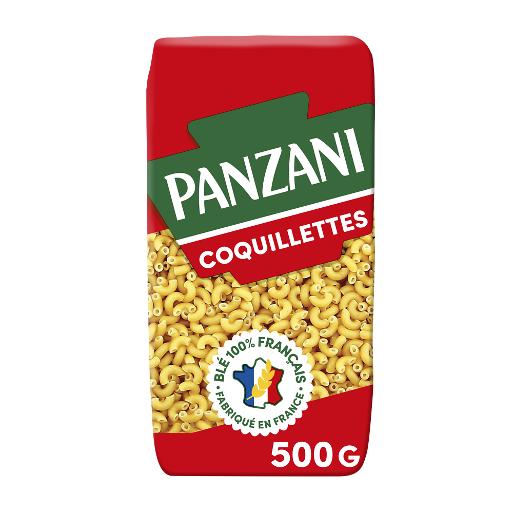 Pâtes COQUILLETTES PANZANI - 500g