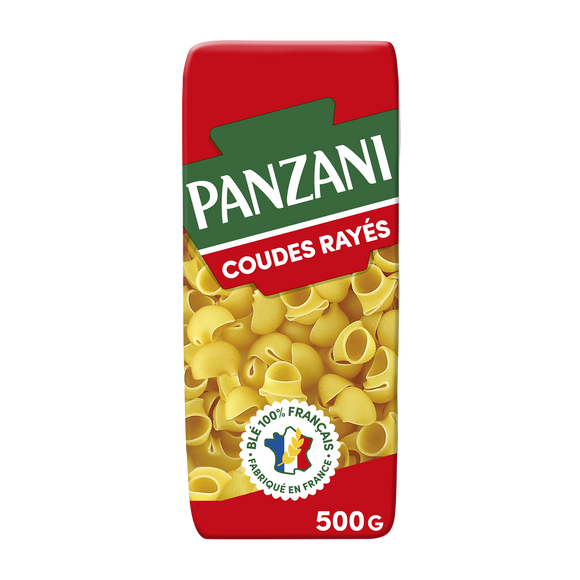 Pâtes COUDES RAYES PANZANI - 500g