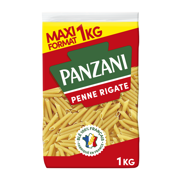 Pâtes PENNE RIGATE PANZANI - 1kg