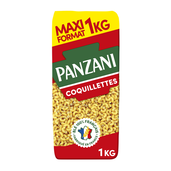 Pâtes COQUILLETTES PANZANI - 1kg