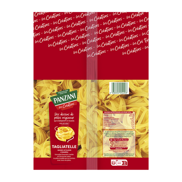 Pâtes TAGLIATELLES les Créatives PANZANI - 500g