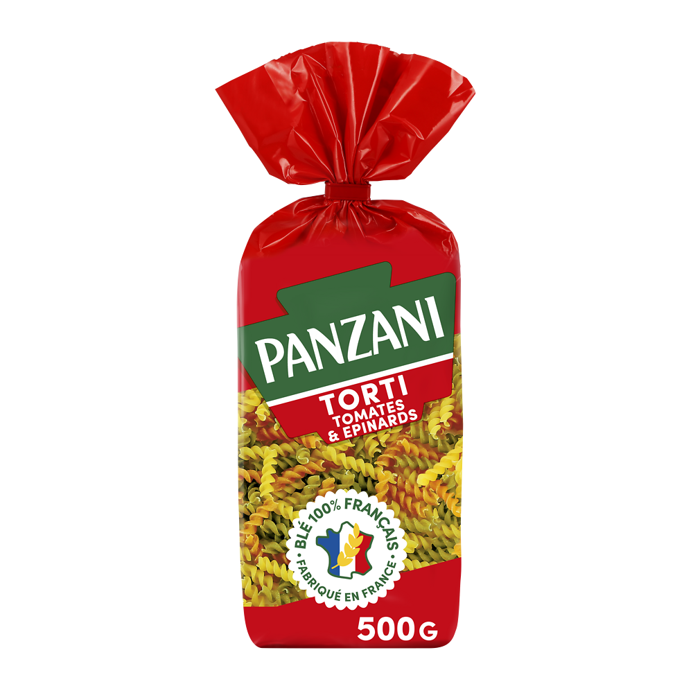 Pâtes TORTI LEGUMES PANZANI - 500g