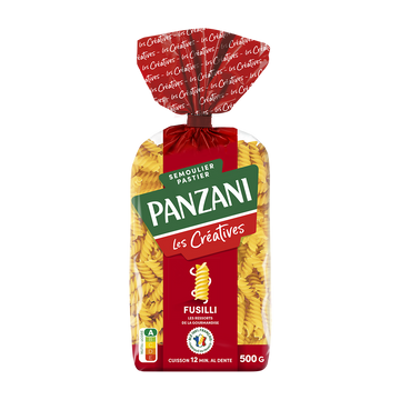 Pâtes FUSILLI Créatives PANZANI - 500g