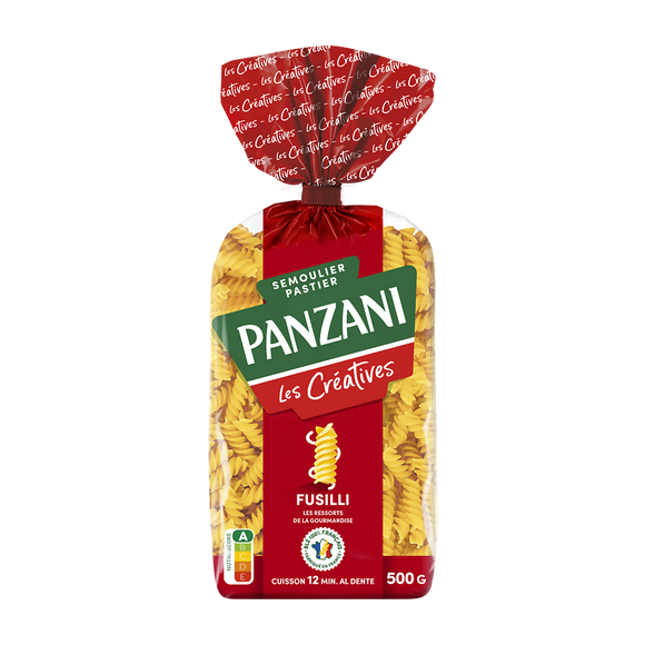 Pâtes FUSILLI Créatives PANZANI - 500g