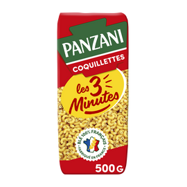 Pâtes COQUILLETTE 3 minutes PANZANI - 500g