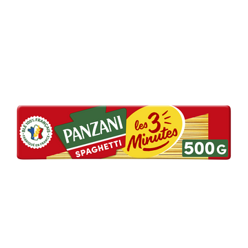 Pâtes SPAGHETTI 3 minutes PANZANI - 500g