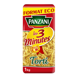 Pâtes TORTI 3 minutes PANZANI - 1kg