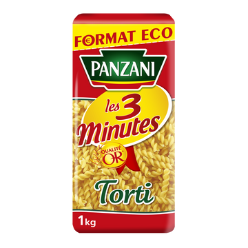 Pâtes TORTI 3 minutes PANZANI - 1kg