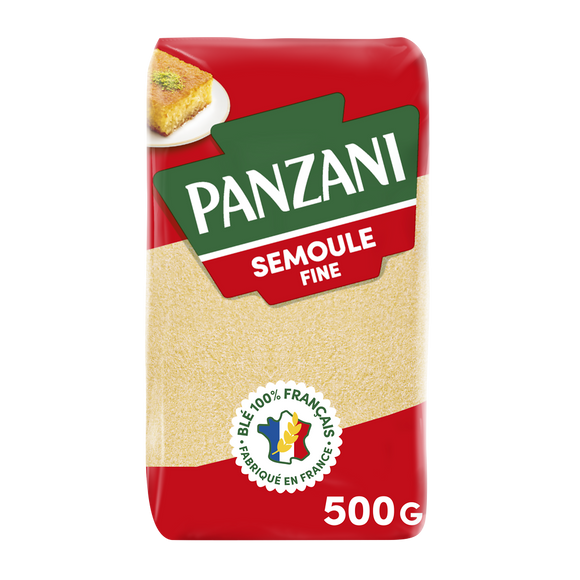 Semoule de blé fine PANZANI - 500g