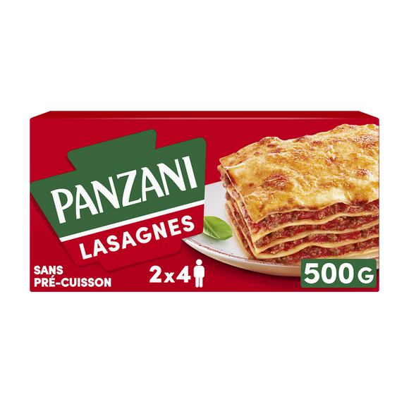 Pâtes LASAGNES PANZANI - 500g