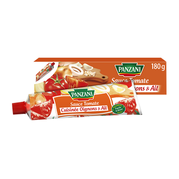 Sauce Tube Tomates ail et oignons PANZANI - 180g