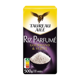 Riz parfumé le délicat 11 minutes TAUREAU AILE, paquet 500g