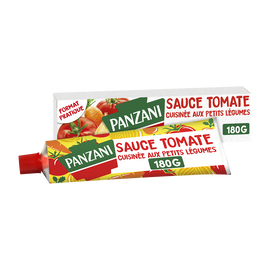 Sauce tomates cuisinées légumes PANZANI - Tube 180g