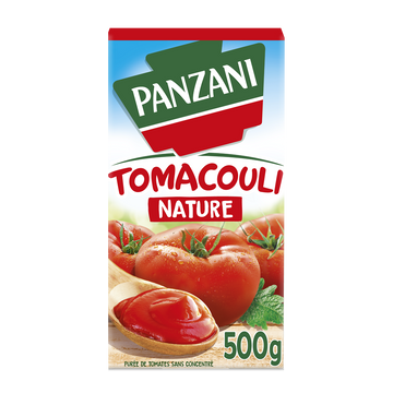 Sauce Coulis de Tomate Tomacouli PANZANI - brique 500g