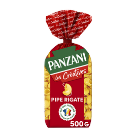 Pâtes PIPE RIGATE Créatives PANZANI - 500g