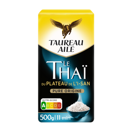 Riz thaï du plateau de l'is-an TAUREAU AILE, étui de 500g