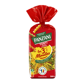 Pâtes TORTI LEGUMES 3 minutes PANZANI - 500g
