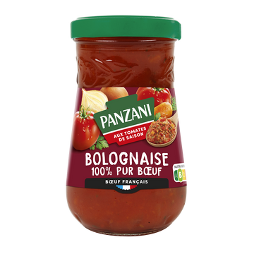 Sauce Bolognaise 100% pur boeuf PANZANI - 200g