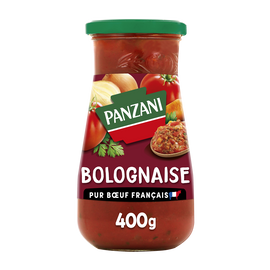 Bolognaise 100% pur boeuf PANZANI - 400g