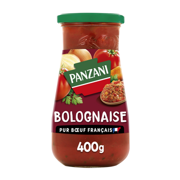 Bolognaise 100% pur boeuf PANZANI - 400g