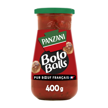 Sauce Bolognaise pur boeuf Français Bolo Balls PANZANI - 400g