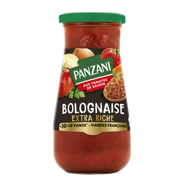 Sauce Bolognaise extra riche PANZANI - 400g