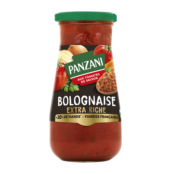 Sauce Bolognaise extra riche PANZANI - 400g