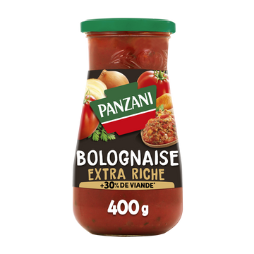 Sauce Bolognaise extra riche PANZANI - 400g