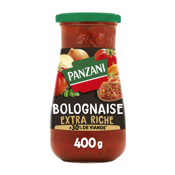 Sauce Bolognaise extra riche PANZANI - 400g