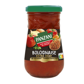Sauce Bolognaise extra riche PANZANI - 200g