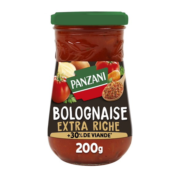 Sauce Bolognaise extra riche PANZANI - 200g