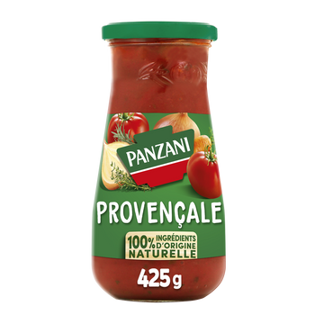 Sauce Tomate Provençale 100% ingrédients d'origine naturelle PANZANI -425g