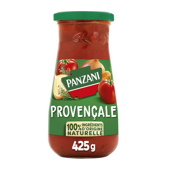Sauce Tomate Provençale 100% ingrédients d'origine naturelle PANZANI -425g