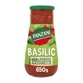 Sauce Tomate basilic PANZANI - 650g