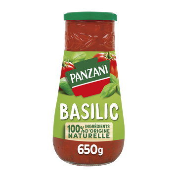 Sauce Tomate basilic PANZANI - 650g