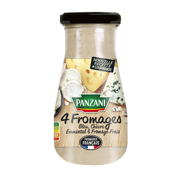 Sauce 4 fromages PANZANI - 370g